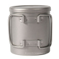 Titanium Double Wall Mug with Handle & Lid